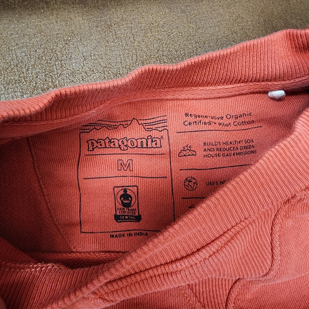 Patagonia Men's Salmon Crewneck Sweater - Picture 2 of 2